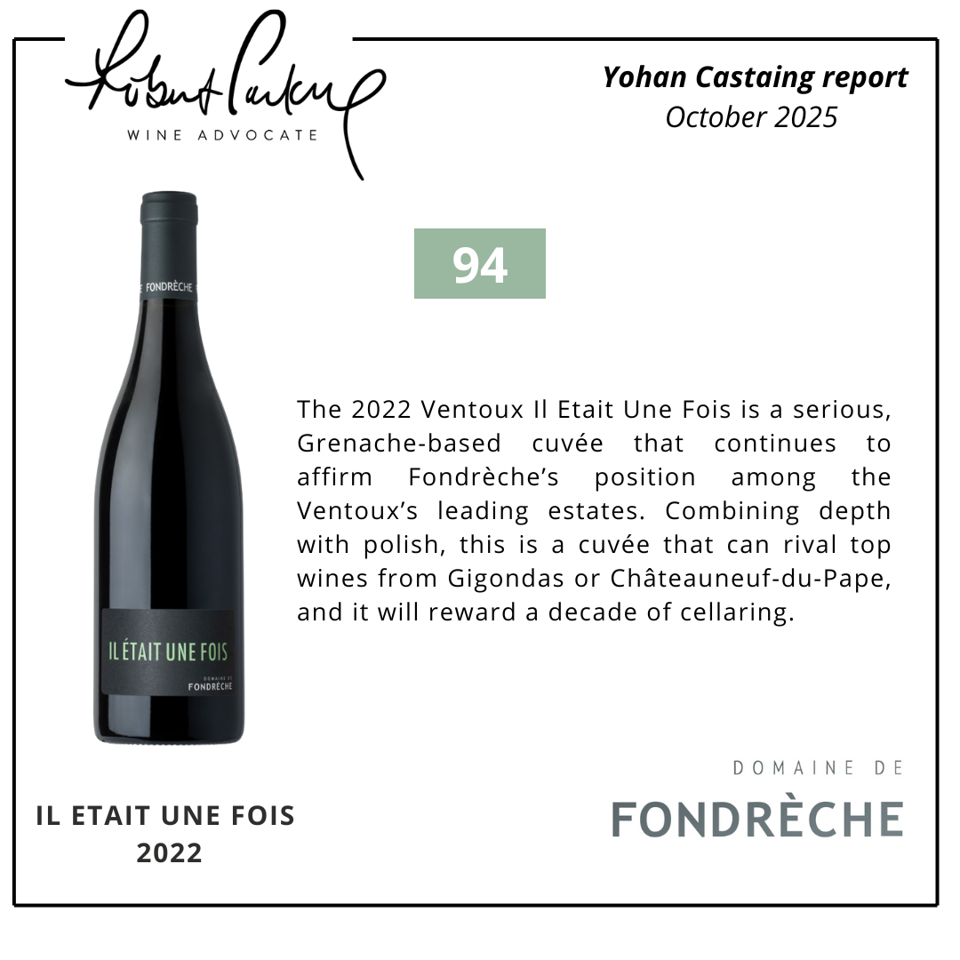 Yohan Castaing - Wine advocate